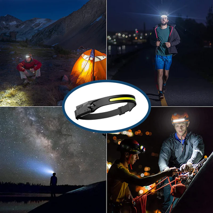 Adventure Light™ – ładowalna latarka czołowa LED 230°